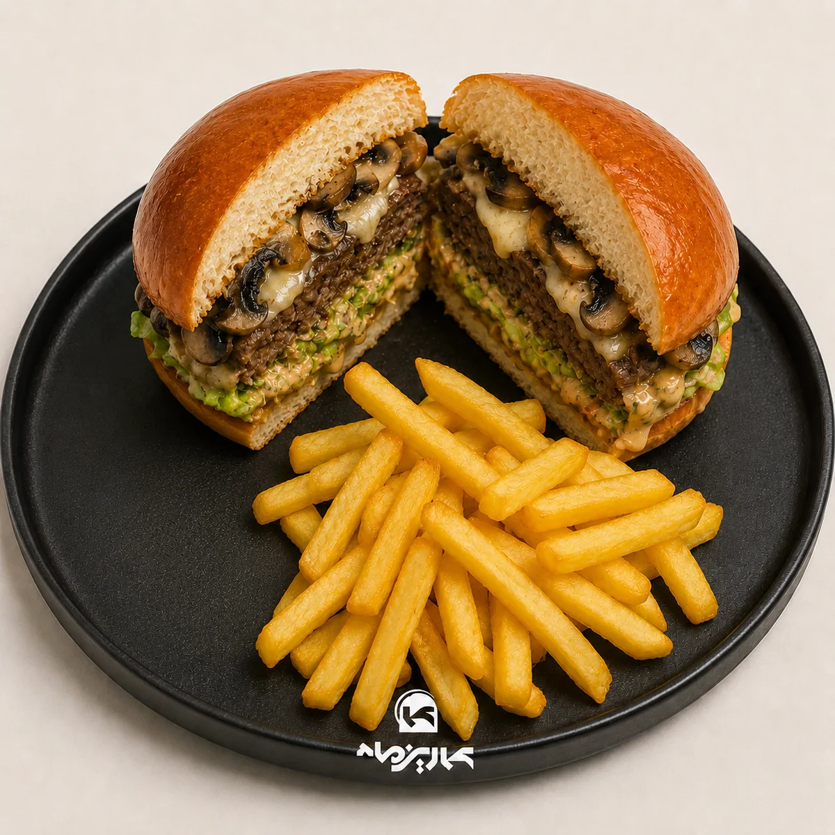 ماشروم برگر