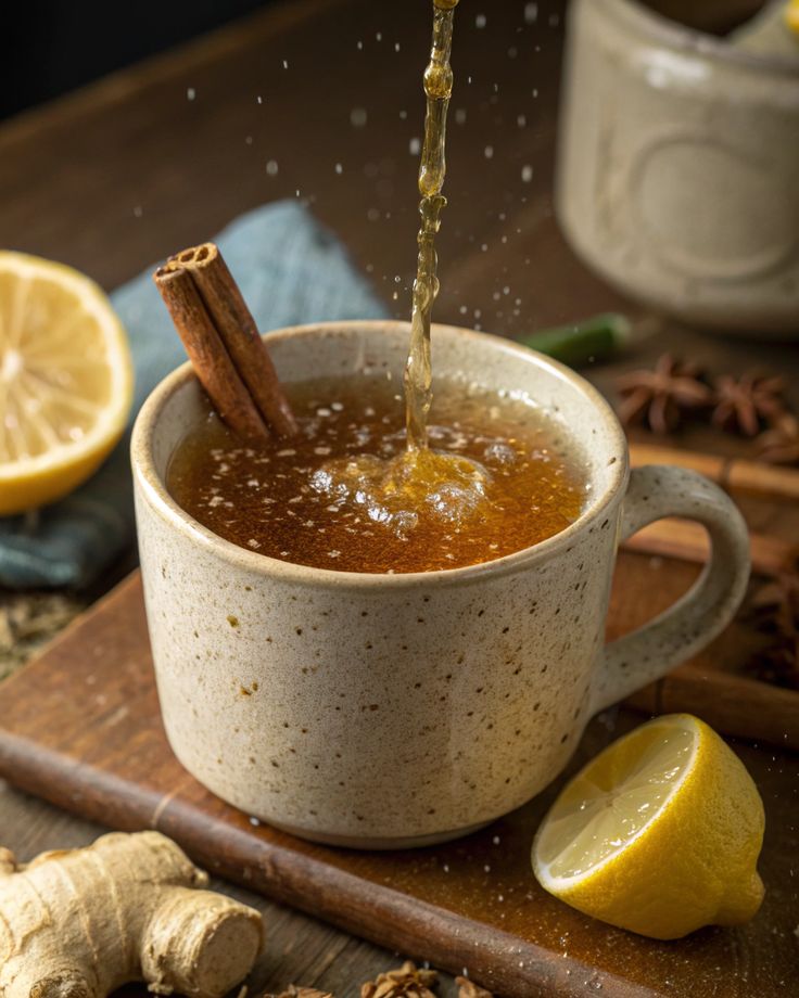 چای شیرین بیان و دارچین